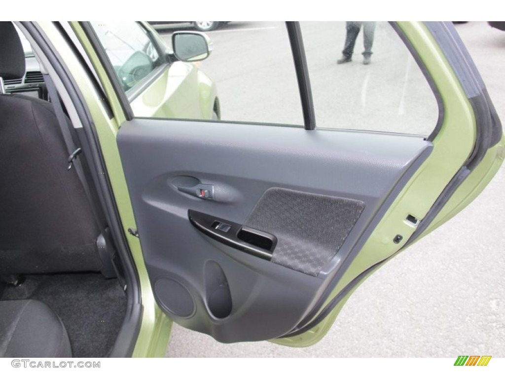 2009 Scion xD Release Series 2.0 Charcoal Gray Door Panel Photo #61162061