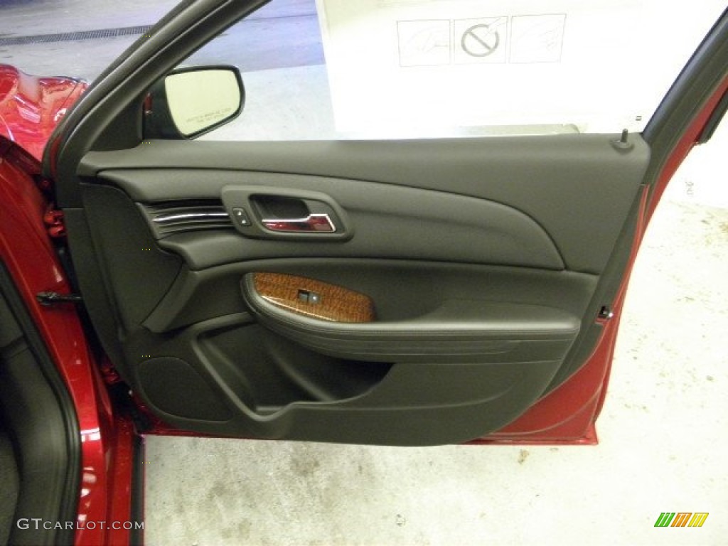 2013 Chevrolet Malibu ECO Jet Black Door Panel Photo #61162076