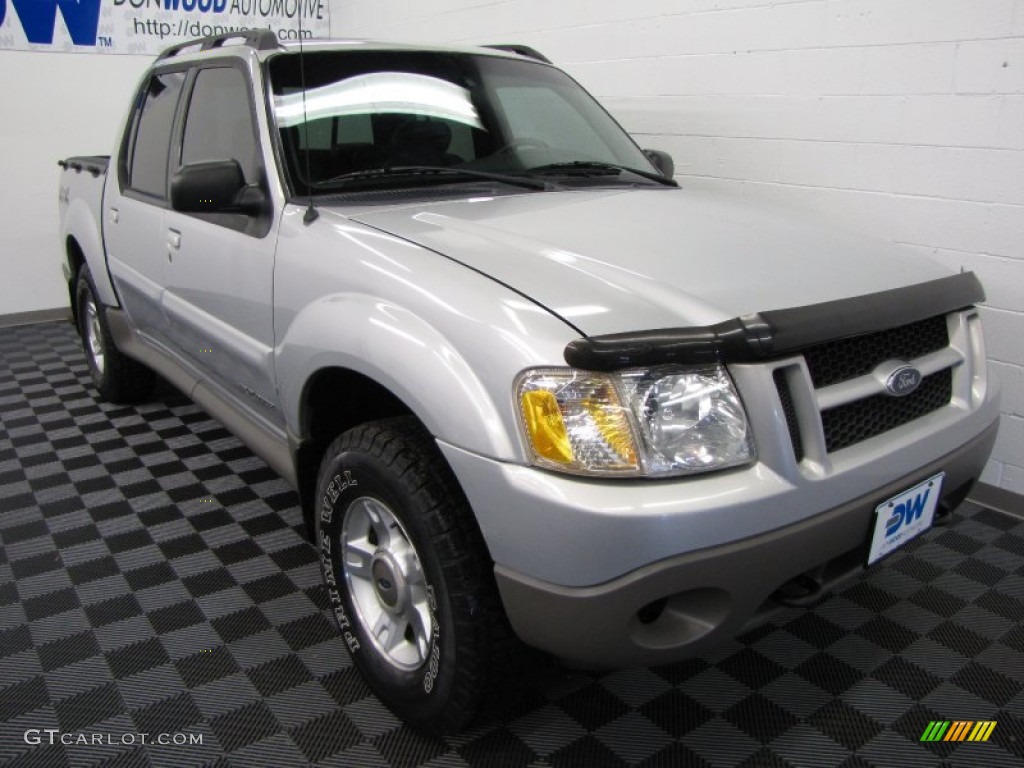 Silver Frost Metallic Ford Explorer Sport Trac