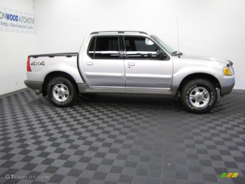 2001 Explorer Sport Trac 4x4 - Silver Frost Metallic / Dark Graphite photo #5