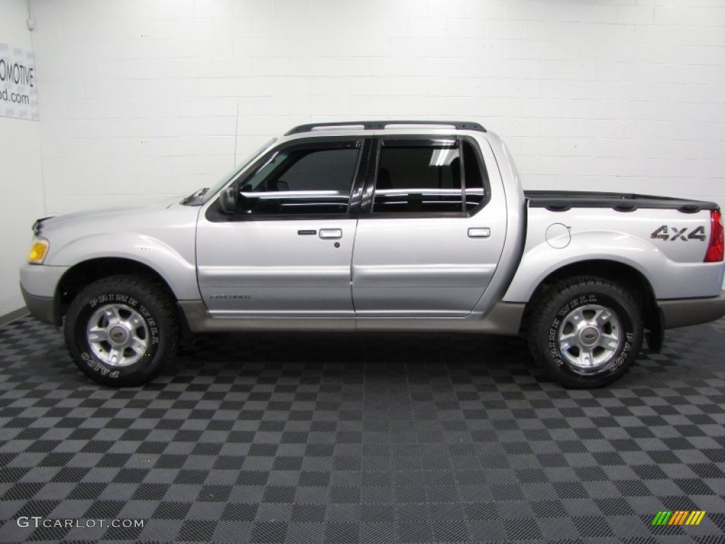 2001 Explorer Sport Trac 4x4 - Silver Frost Metallic / Dark Graphite photo #6