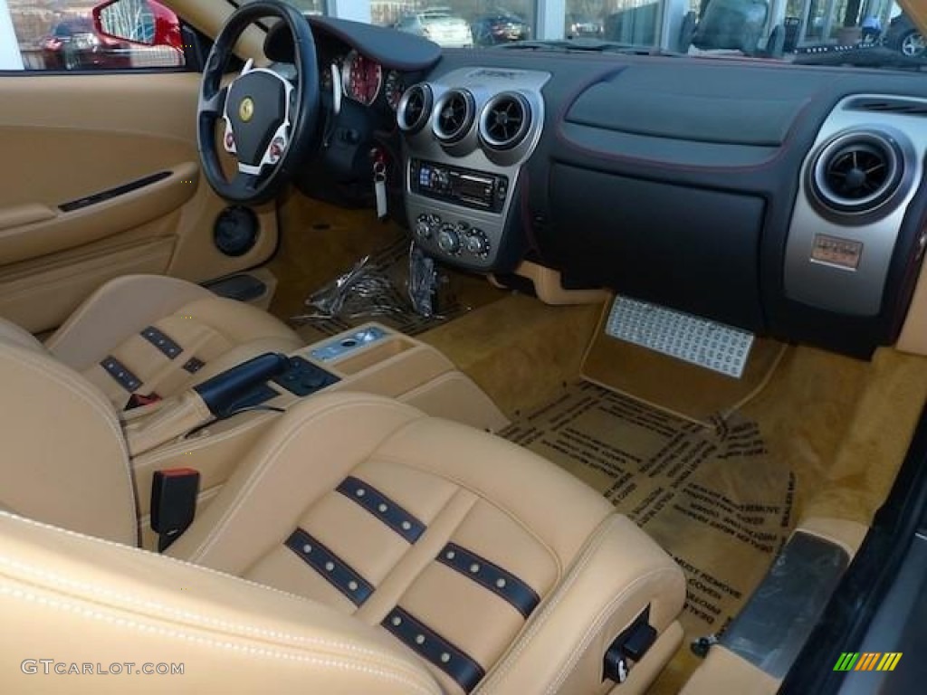 2006 Ferrari F430 Coupe F1 Beige Dashboard Photo #61164142