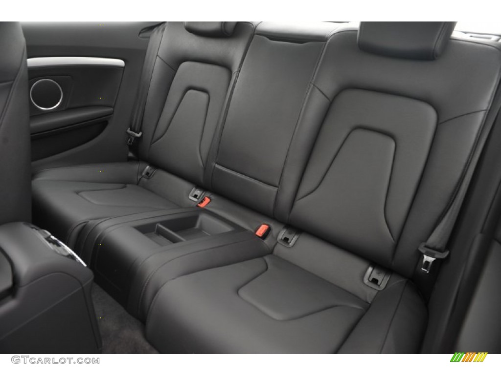 Black Interior 2012 Audi A5 2.0T quattro Coupe Photo #61164983