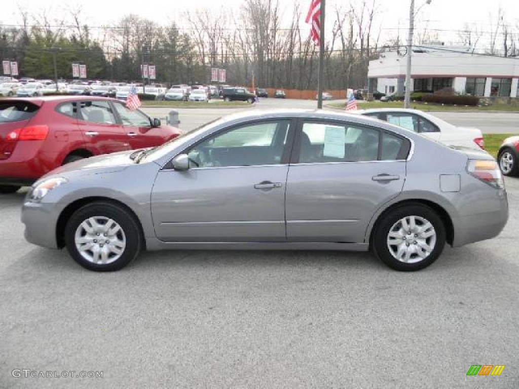 2009 Altima 2.5 S - Precision Gray Metallic / Charcoal photo #4