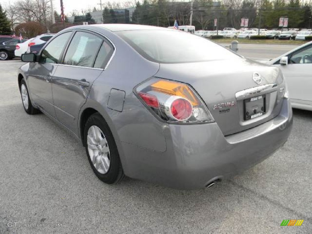 2009 Altima 2.5 S - Precision Gray Metallic / Charcoal photo #7
