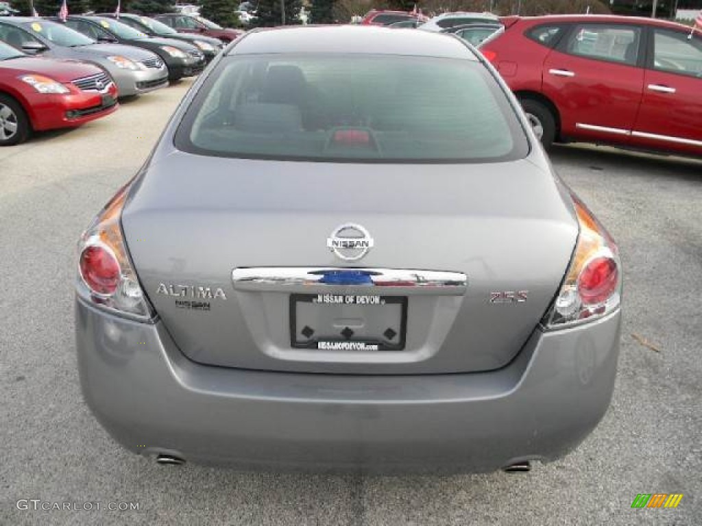 2009 Altima 2.5 S - Precision Gray Metallic / Charcoal photo #9