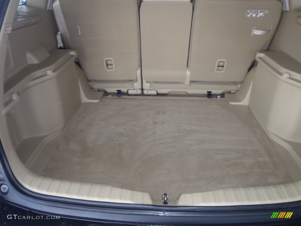 2009 CR-V LX 4WD - Crystal Black Pearl / Ivory photo #9