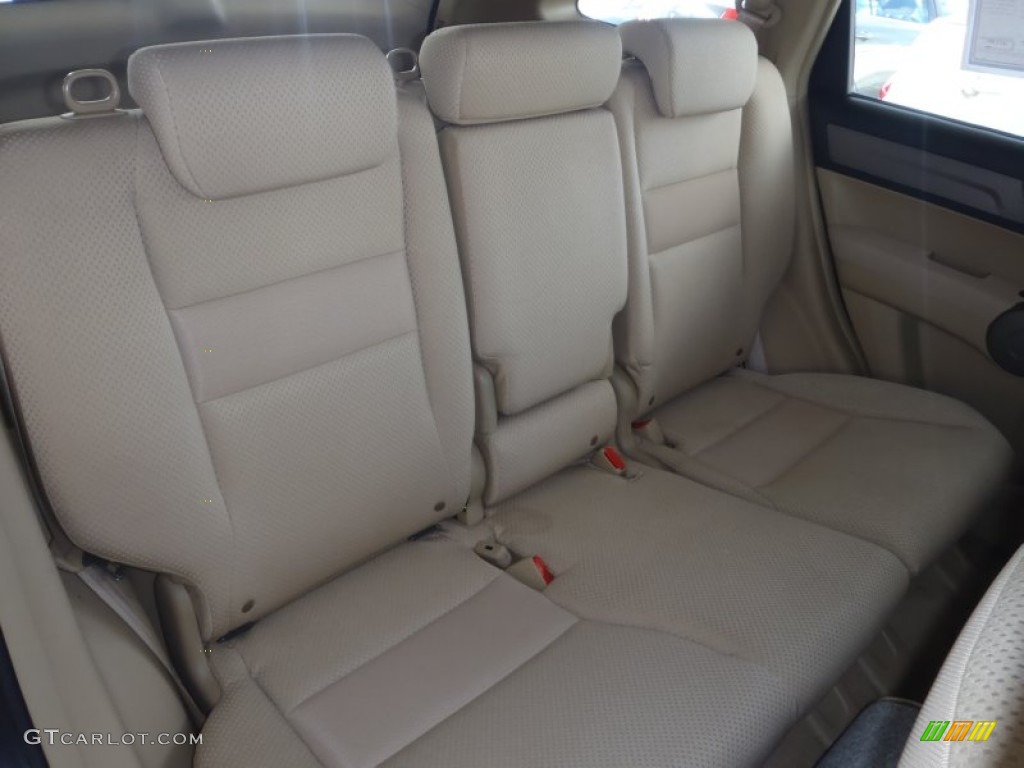 2009 CR-V LX 4WD - Crystal Black Pearl / Ivory photo #15
