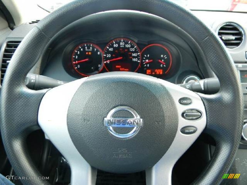 2009 Altima 2.5 S - Precision Gray Metallic / Charcoal photo #29