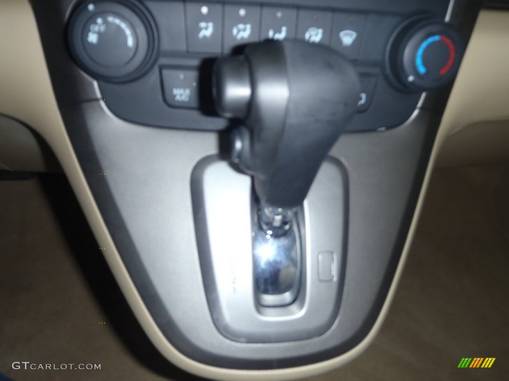 2009 CR-V LX 4WD - Crystal Black Pearl / Ivory photo #22