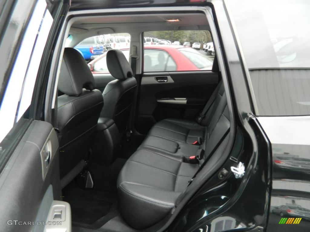 2009 Forester 2.5 X Limited - Obsidian Black Pearl / Black photo #15