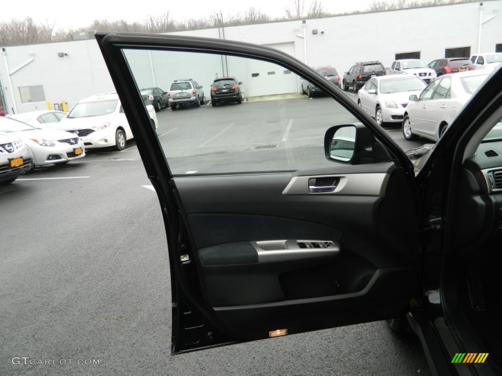 2009 Forester 2.5 X Limited - Obsidian Black Pearl / Black photo #19