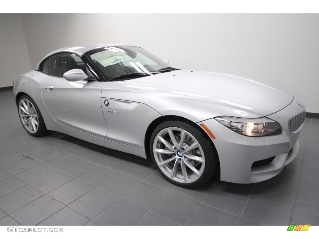 2012 Z4 sDrive35i - Titanium Silver Metallic / Black photo #7