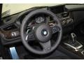 Black 2012 BMW Z4 sDrive35i Steering Wheel