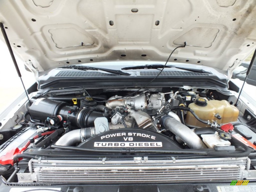 2008 Ford F350 Super Duty XL Regular Cab Chassis Commercial Engine Photos