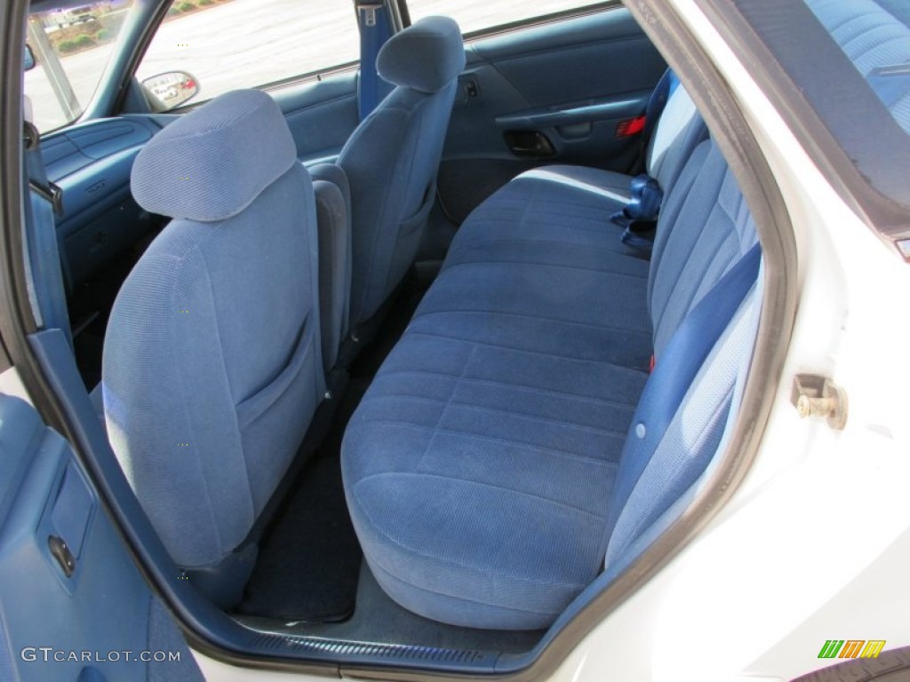 1995 Taurus GL Sedan - Performance White / Blue photo #12