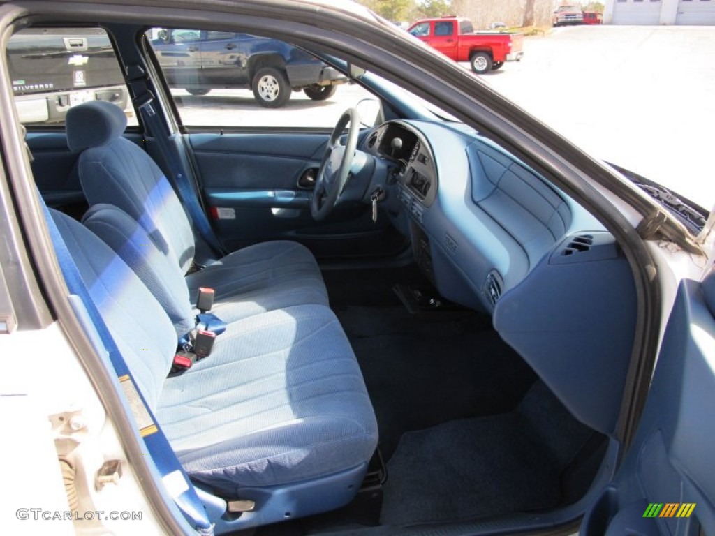 1995 Taurus GL Sedan - Performance White / Blue photo #14