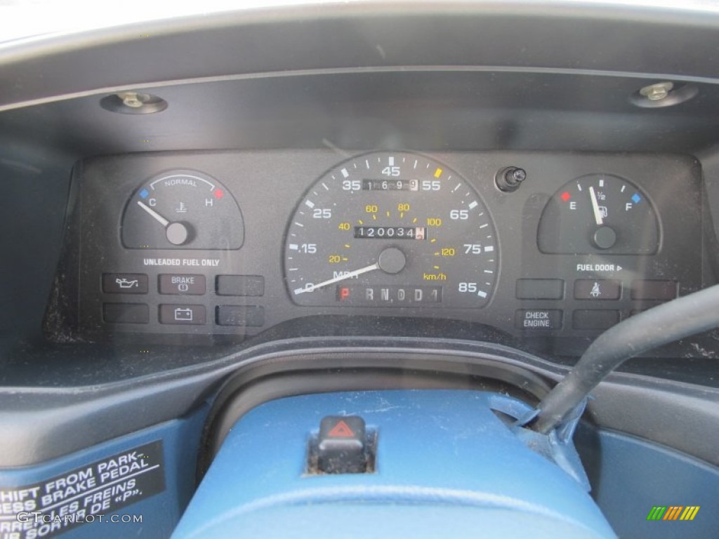 1995 Taurus GL Sedan - Performance White / Blue photo #17