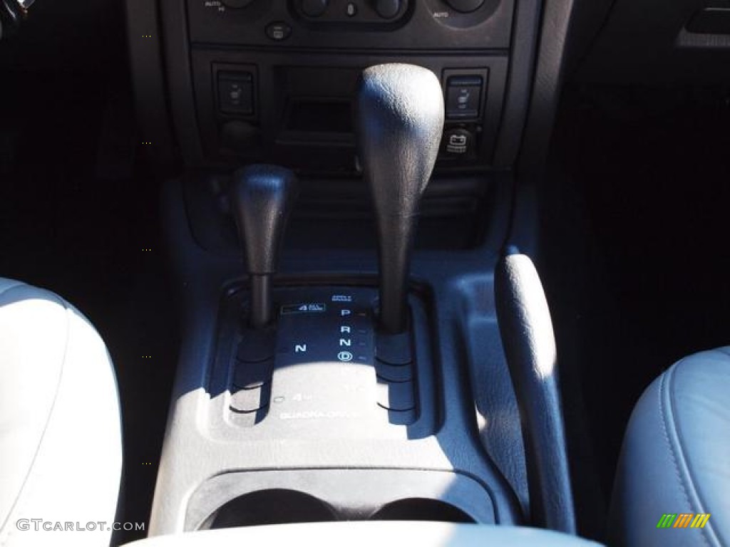 2003 Grand Cherokee Overland 4x4 - Inferno Red Tinted Pearlcoat / Dark Slate Gray/Light Slate Gray photo #13