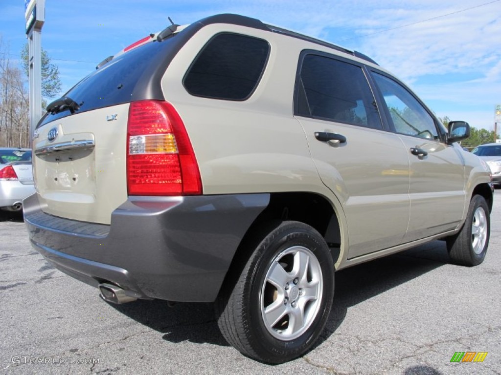 Champagne Metallic 2008 Kia Sportage LX Exterior Photo #61168957