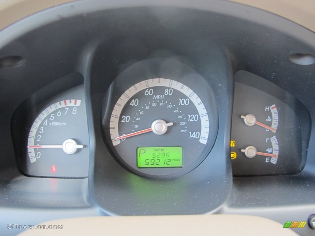 2008 Kia Sportage LX Gauges Photos