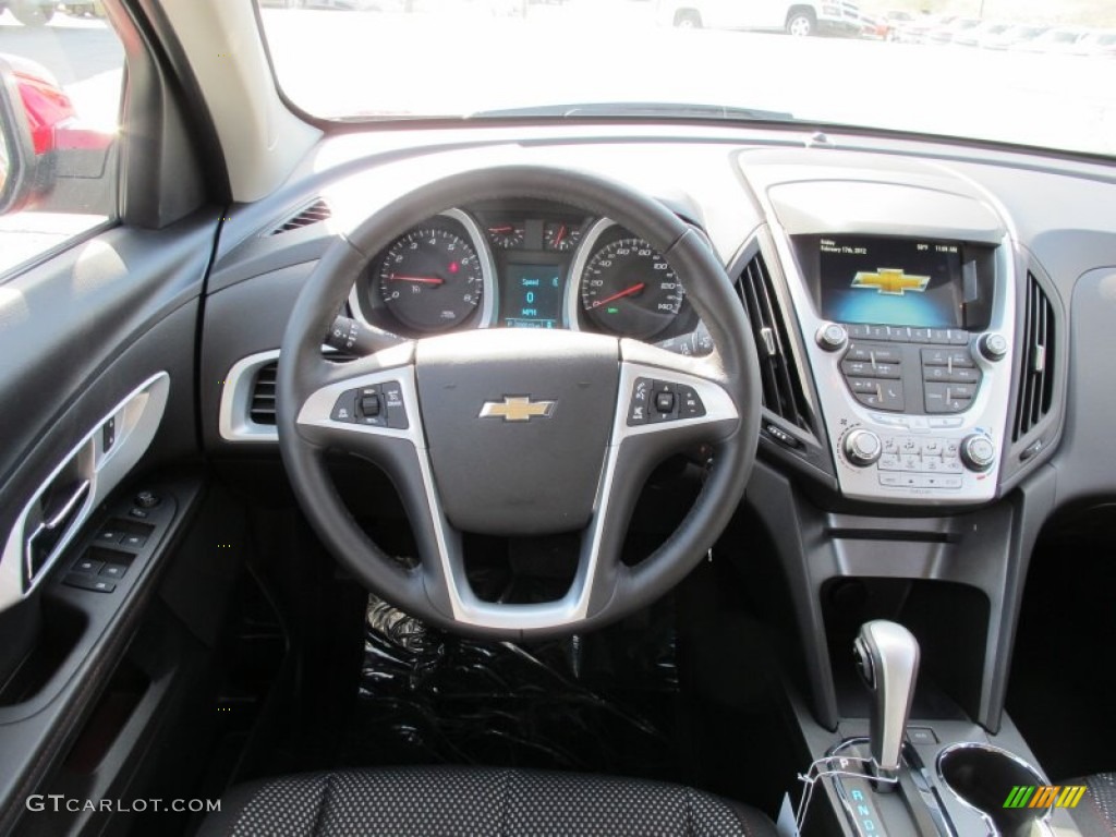 2012 Chevrolet Equinox LT Jet Black Dashboard Photo #61169257