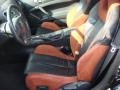 Terra Cotta/Charcoal 2008 Mitsubishi Eclipse SE V6 Coupe Interior Color