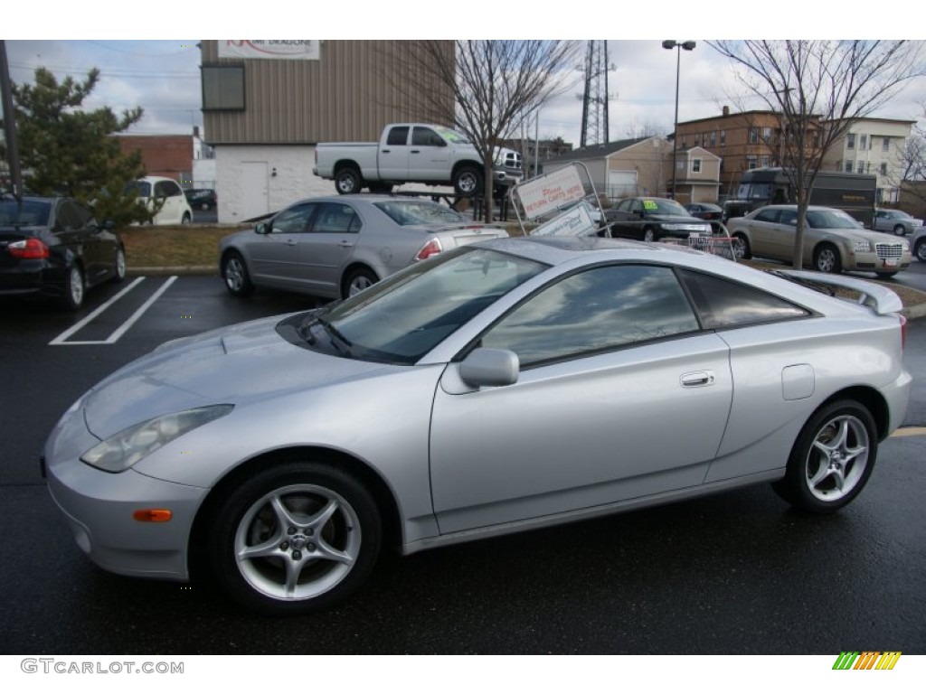 Liquid Silver Toyota Celica