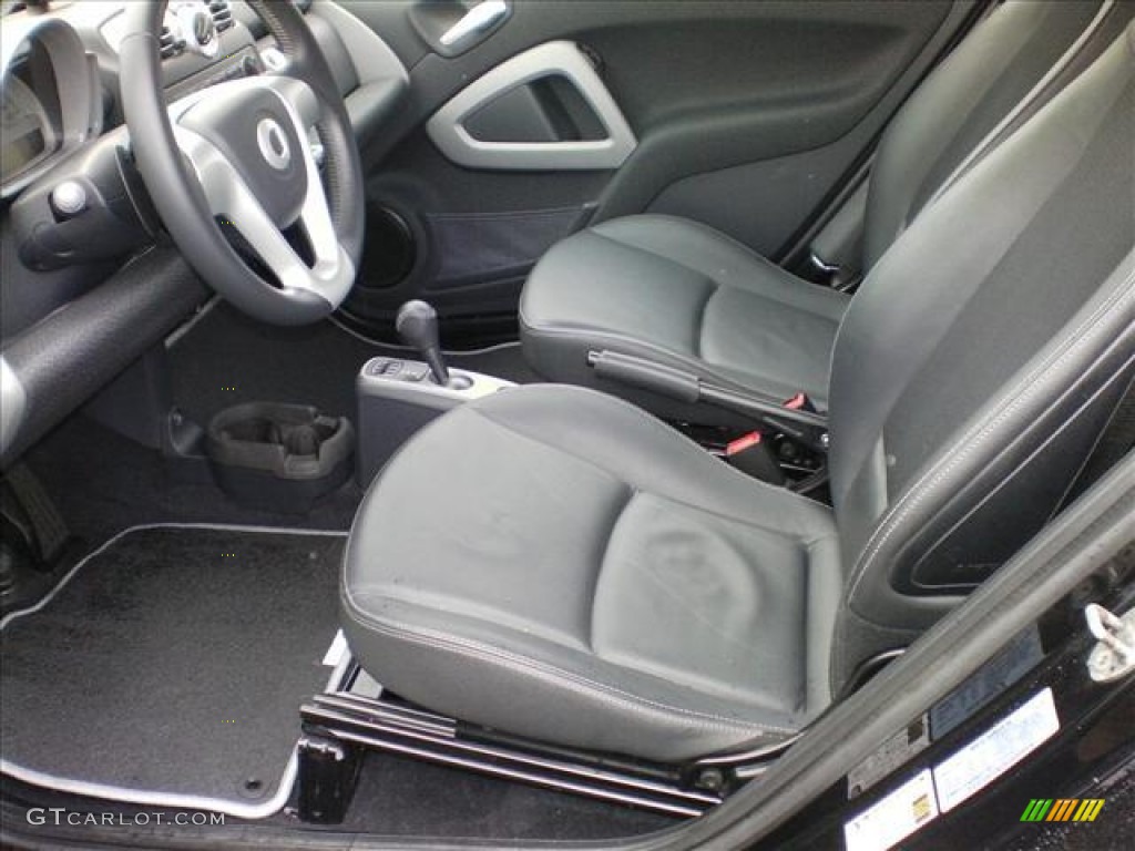 Gray Interior 2009 Smart fortwo pure coupe Photo #61171672