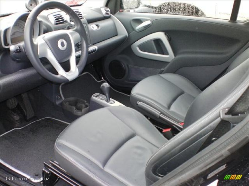 Gray Interior 2009 Smart fortwo pure coupe Photo #61171720