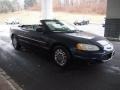 Sapphire Blue Pearlcoat 2001 Chrysler Sebring LX Convertible