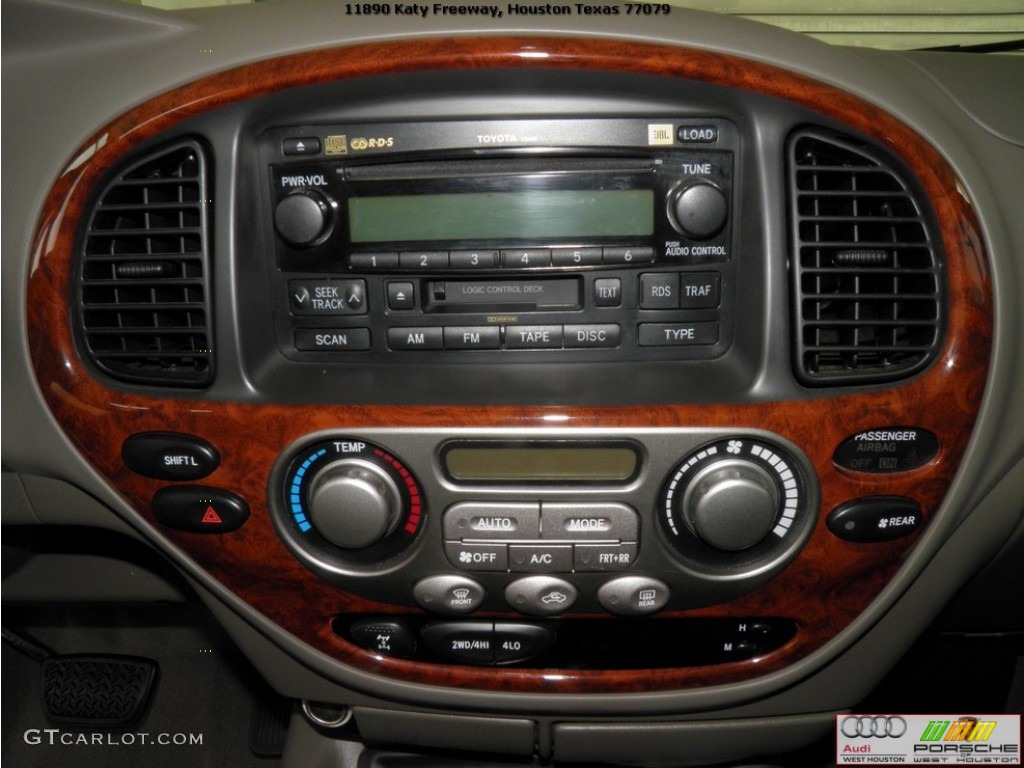 2005 Sequoia Limited 4WD - Blue Steel Metallic / Taupe photo #11