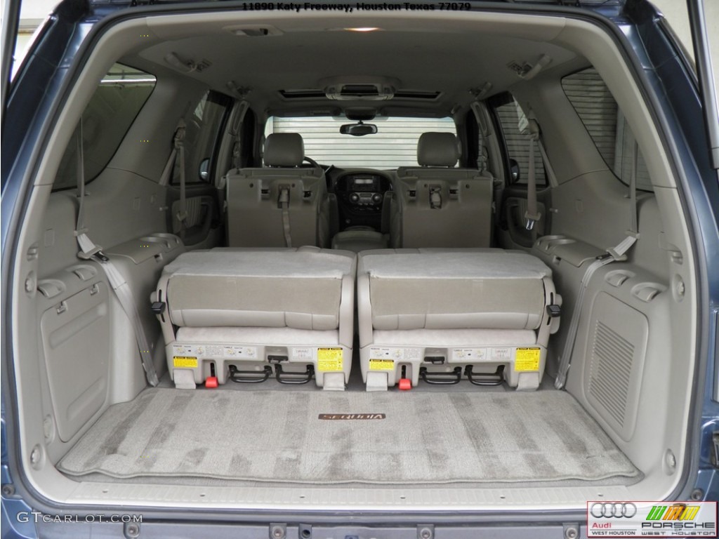 2005 Sequoia Limited 4WD - Blue Steel Metallic / Taupe photo #18