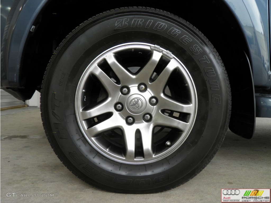 2005 Sequoia Limited 4WD - Blue Steel Metallic / Taupe photo #24