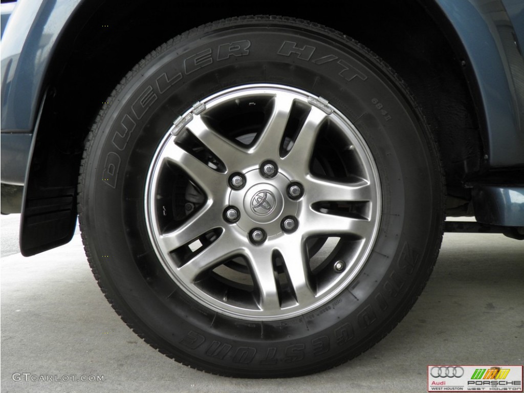 2005 Sequoia Limited 4WD - Blue Steel Metallic / Taupe photo #34