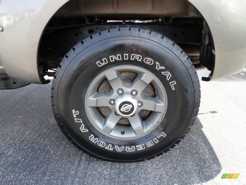 2003 Nissan Frontier XE V6 King Cab 4x4 Wheel Photo #61173040
