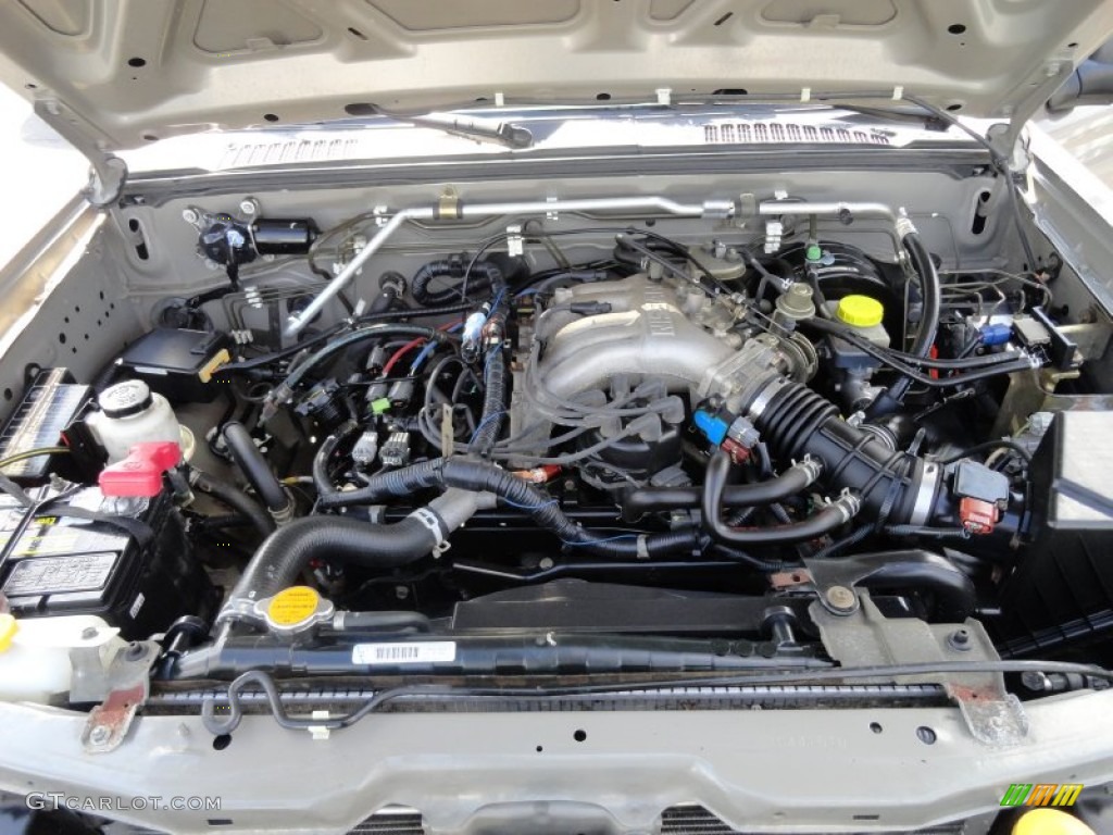2003 Nissan Frontier XE V6 King Cab 4x4 3.3 Liter SOHC 12-Valve V6 Engine Photo #61173077 2003 Nissan Frontier Engine 3.3 L V6