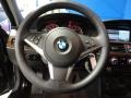 Black Steering Wheel Photo for 2009 BMW 5 Series #61173271