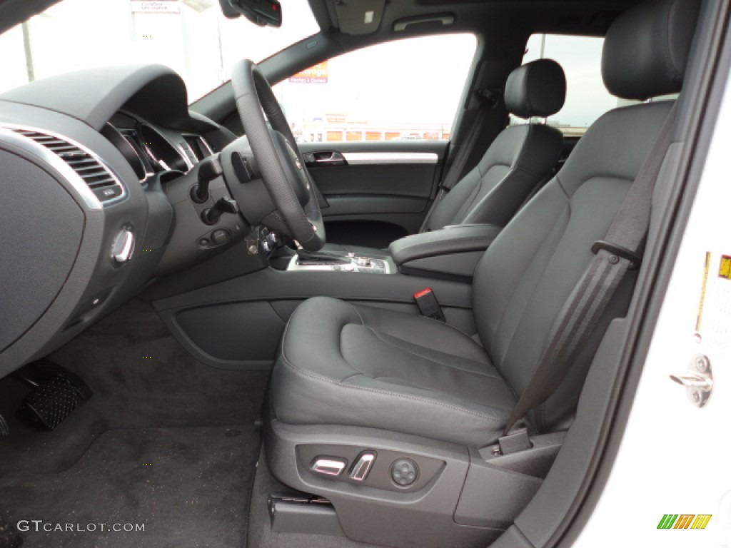 2012 Audi Q7 3.0 TFSI quattro Front Seat Photo #61173301