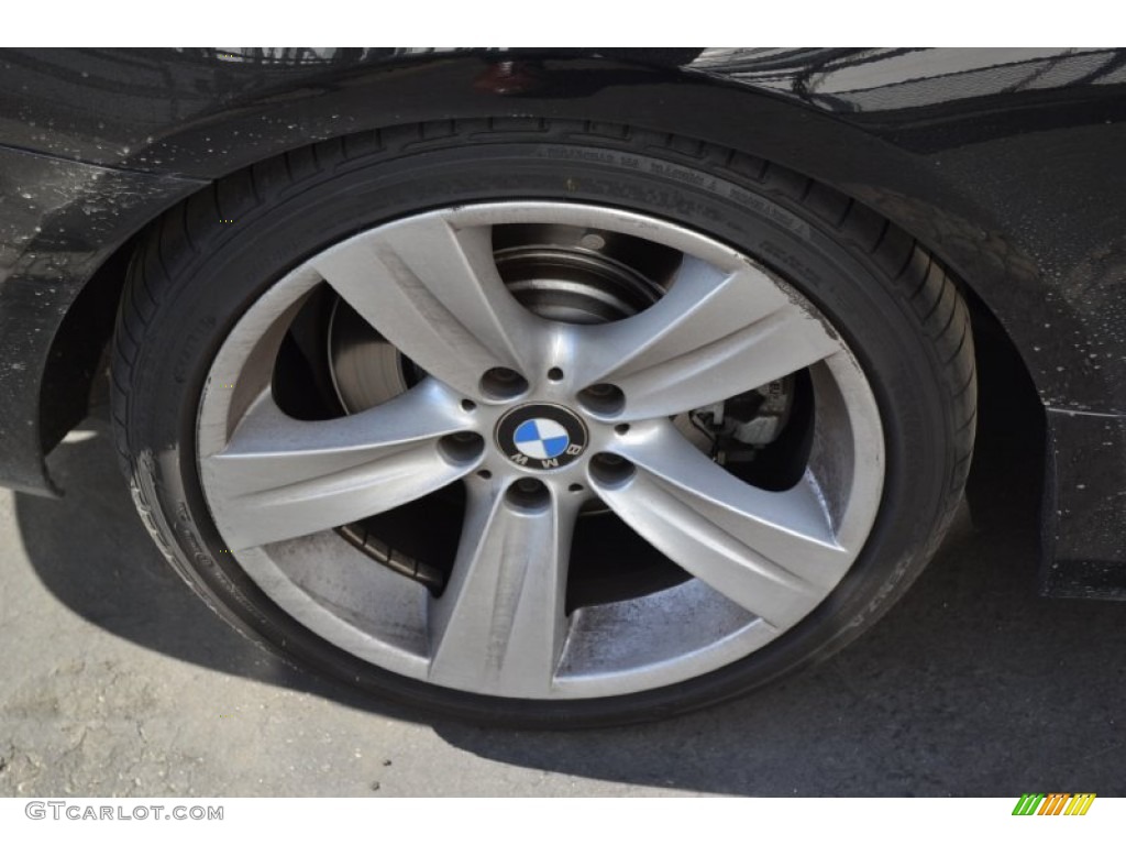 2009 3 Series 335i Coupe - Jet Black / Black photo #2