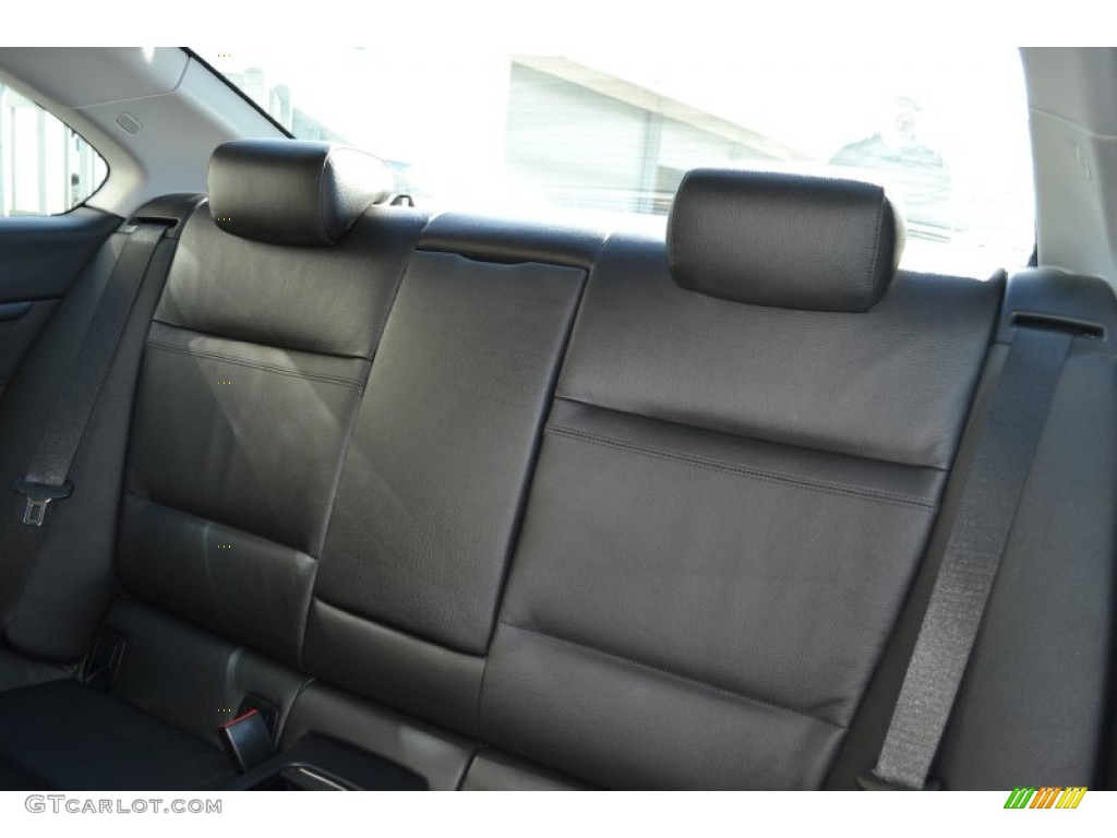 2009 3 Series 335i Coupe - Jet Black / Black photo #6