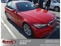 2007 Crimson Red BMW 3 Series 335i Sedan  photo #1