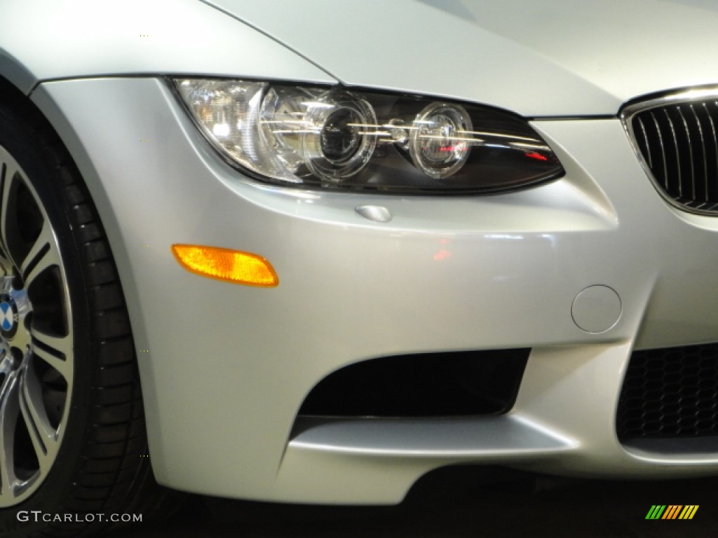 2008 M3 Convertible - Silverstone Metallic / Black photo #1