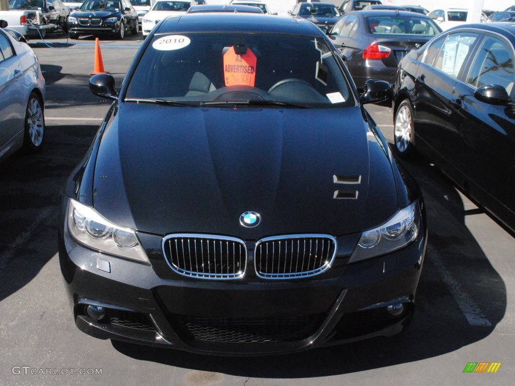2010 3 Series 335i Sedan - Black Sapphire Metallic / Black photo #25