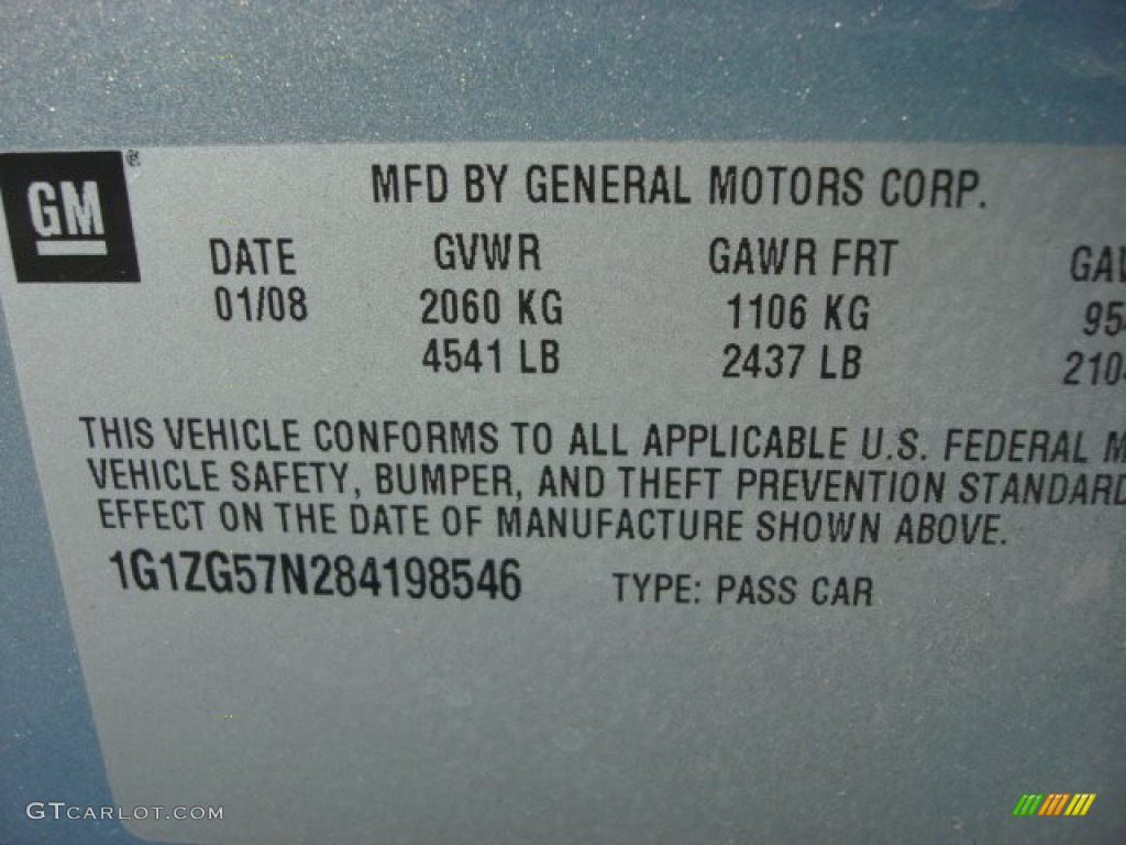 2008 Malibu LS Sedan - Golden Pewter Metallic / Titanium Gray photo #23