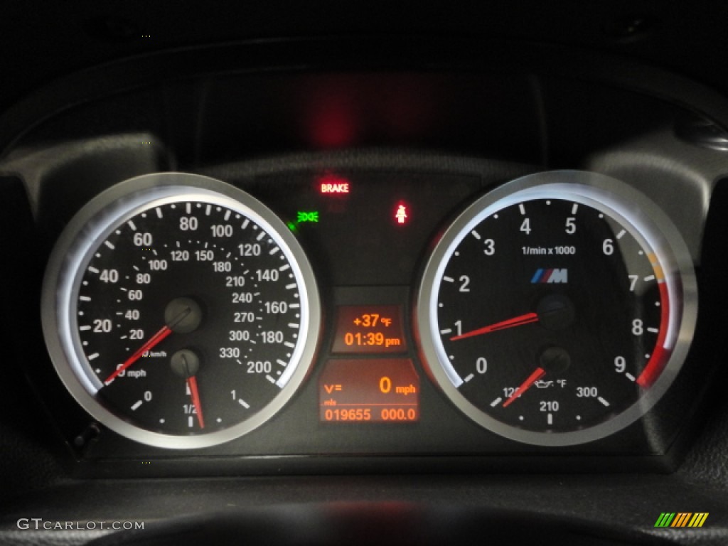 2008 BMW M3 Convertible Gauges Photo #61173715