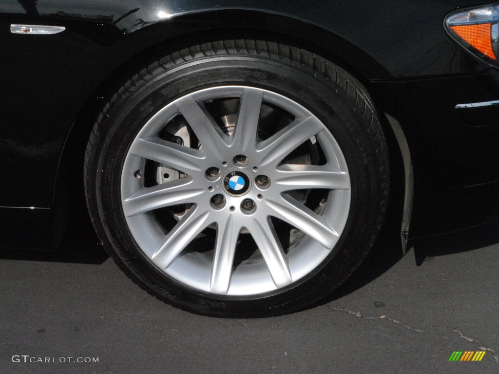2006 7 Series 750i Sedan - Jet Black / Black/Black photo #3