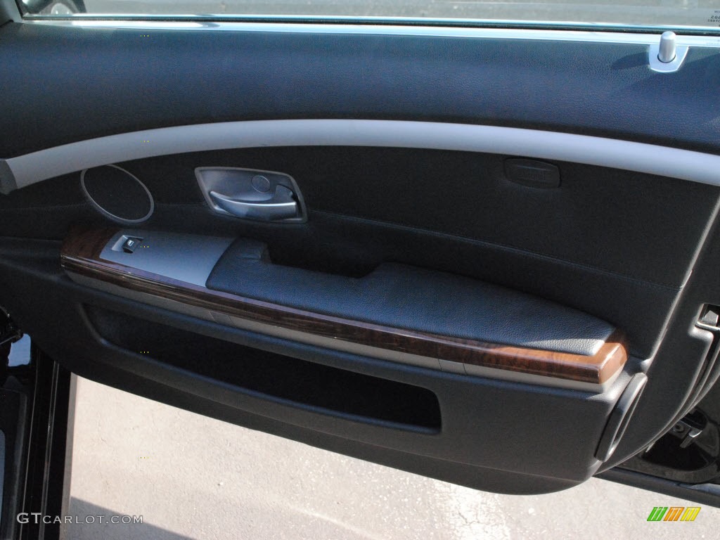 2006 7 Series 750i Sedan - Jet Black / Black/Black photo #5