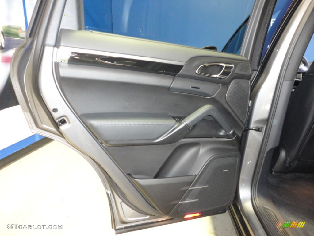 2011 Porsche Cayenne S Black Door Panel Photo #61174066