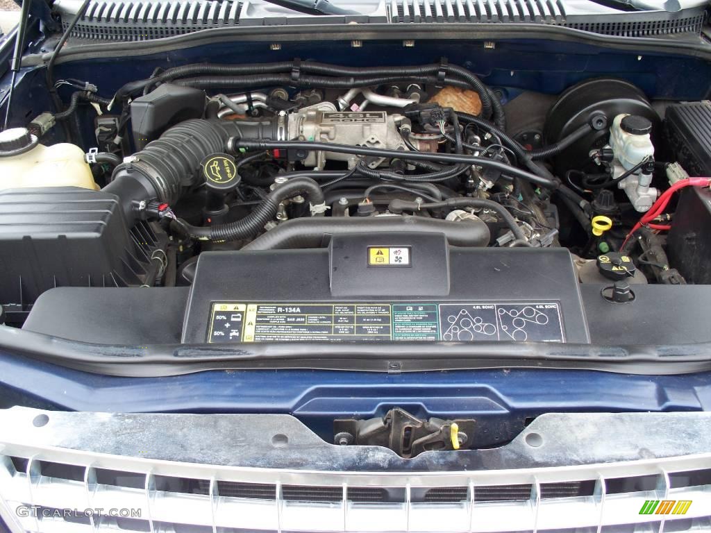 2004 Explorer XLT 4x4 - Dark Blue Pearl Metallic / Graphite photo #17